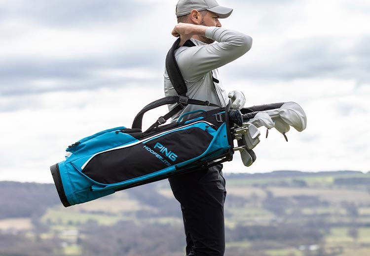 ping golf carry bags hoofer lite on course