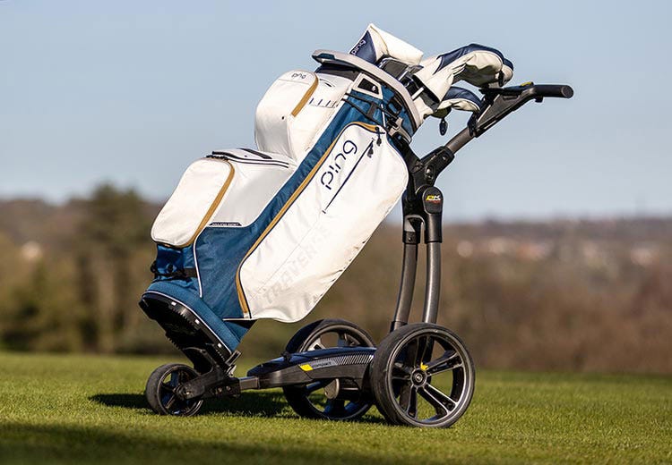 ping golf cart bags traverse on course
