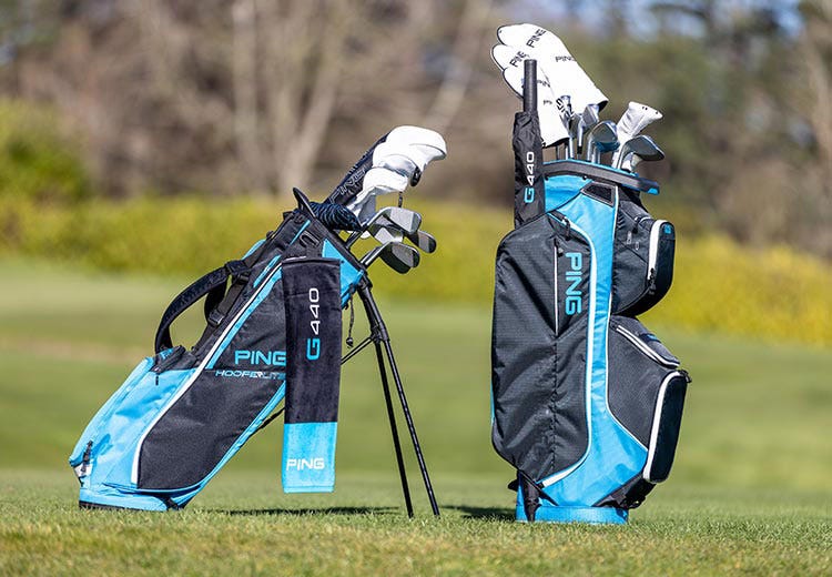 ping golf g440 bags and accessories collection on course