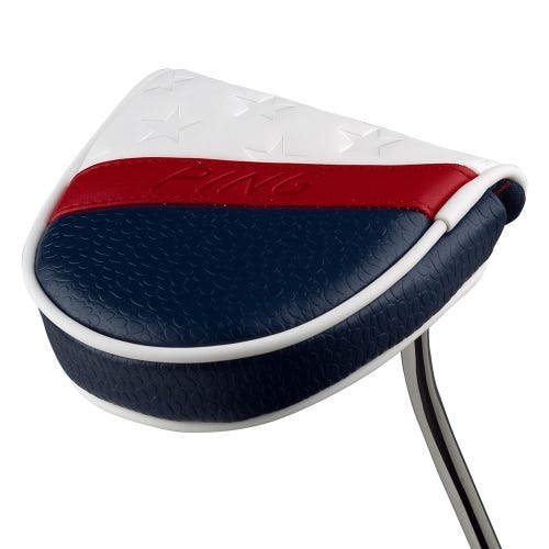 Stars & Stripes Mallet Headcover - Red/White/Blue