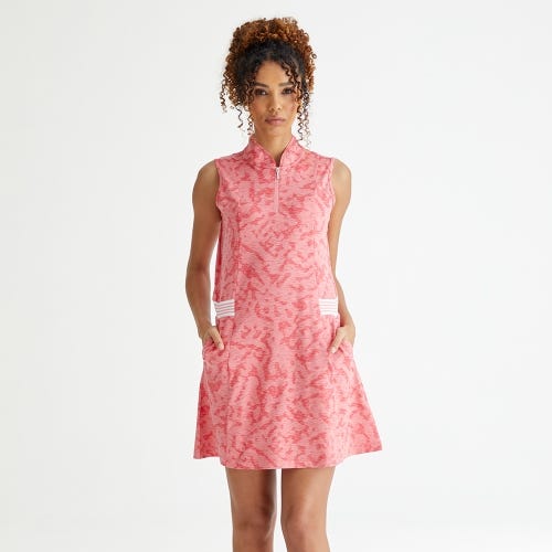 Mazzy golf dress in sweet pea womens lifestyle front