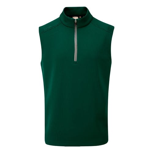 Ramsey Men's Ribbed Fleece Vest - Pine