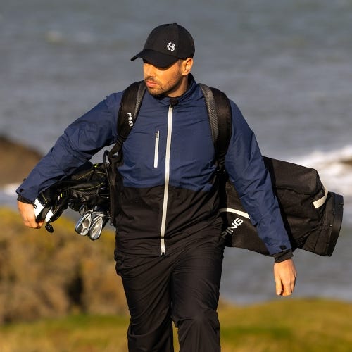SensorDry® S2 Pro Men's Waterproof Jacket - Oxford Blue/Black
