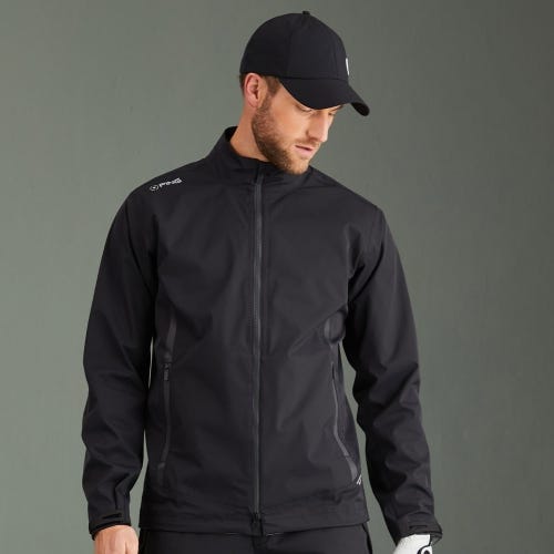 Taran 3L Jacket Men's Rainwear Top - Black