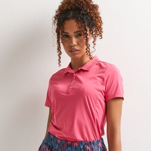 Sedona Ladies Polo Shirt - Pink Blossom