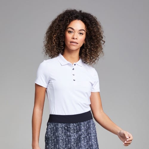Sedona Ladies Polo Shirt - White