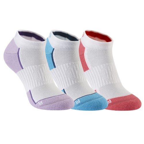Ladies SensorCool® Golf Socks (3 pair pack) - White Multi
