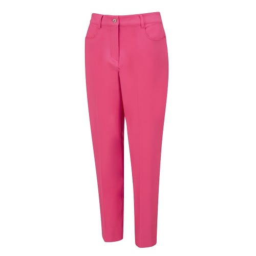 Vic Ladies Tapered Trousers - Pink Blossom