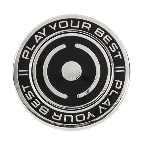 PING Combo Ball Marker - Silver/Black