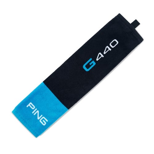 G440 Tri Fold Towel - Blue/Black