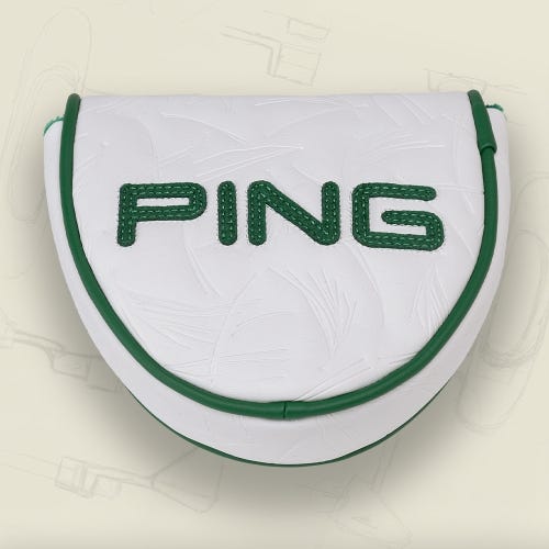 Looper Mallet Putter Headcover - White/Green