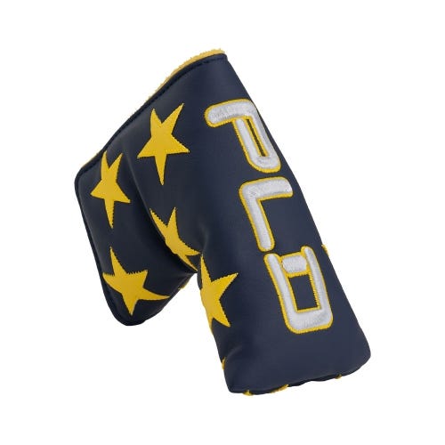 PLD Limited Europe Blade Putter Headcover - Navy/Stars