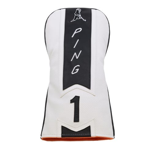 PP58 Driver Headcover - White/Black
