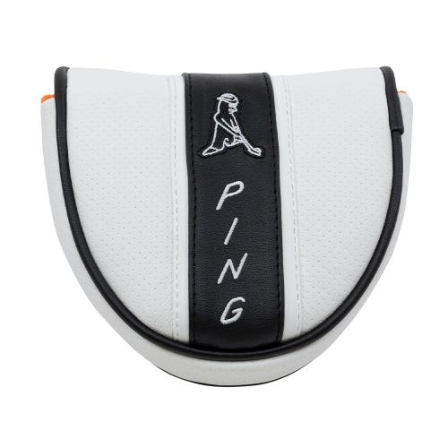 PP58 Mallet Putter Headcover - White/Black