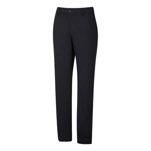 Sherwell mens golf trousers in black front view