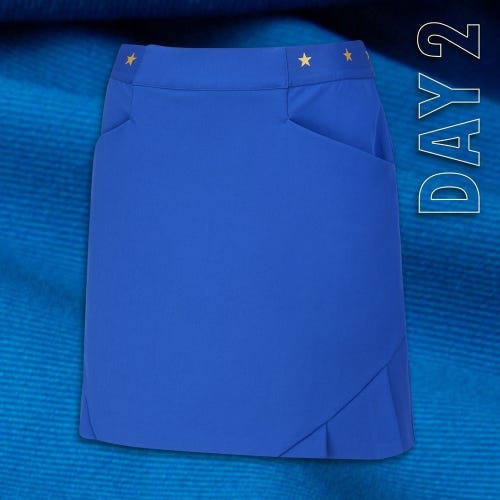Solheim Cup 2024 Ladies Skort - Reflex Blue