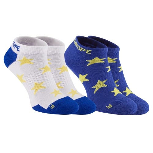 Solheim Cup 2024 Ladies Europe Socks - White/Reflex Blue