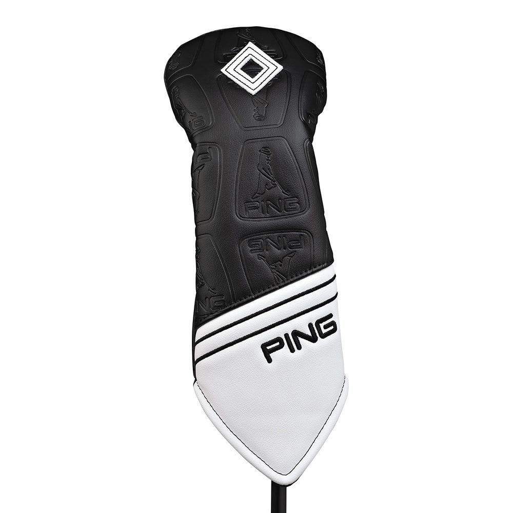 Core Fairway Headcover in White Black Ping Europe