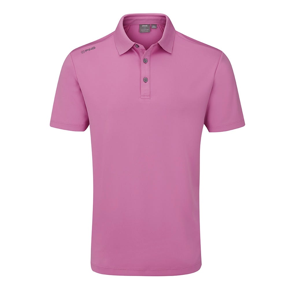 Lindum Men s Polo Shirt Pink