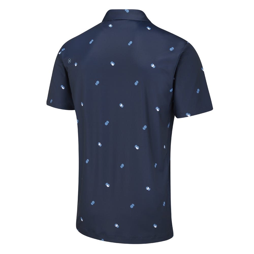 素敵でユニークな Two Tone Europe Ping | Multi Blue Navy/Stone in Shirt Polo Men's トップス
