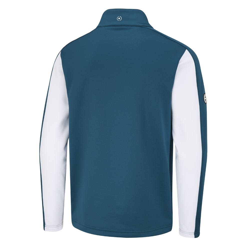 Murrey Men's Half Zip Midlayer - Ultramarine/White | Ping DK