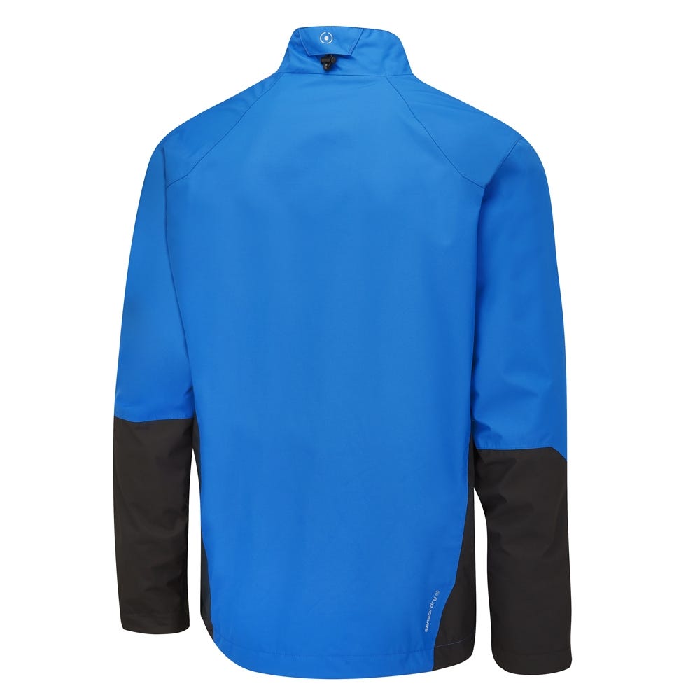 SensorDry S2 Pro Men s Half Zip Waterproof Jacket in Classic Blue Black Ping DK