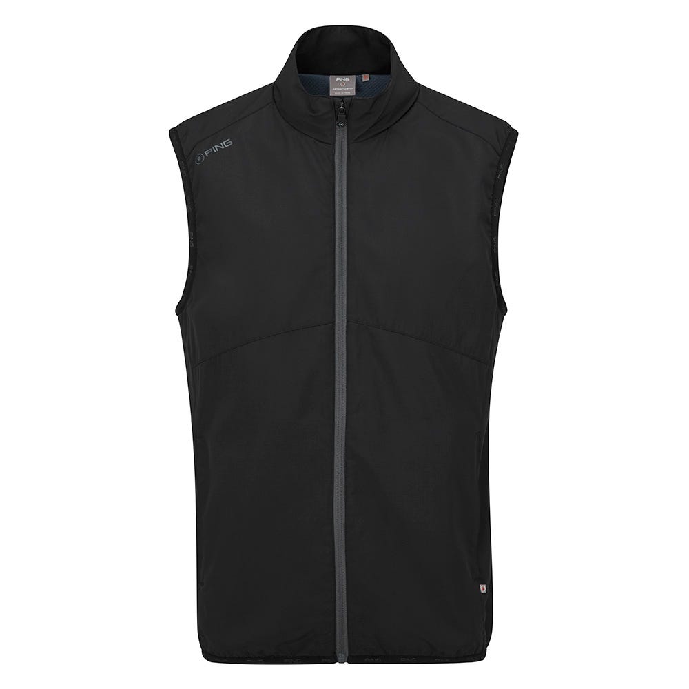 Ashbourne Men's Fleece Vest - Black