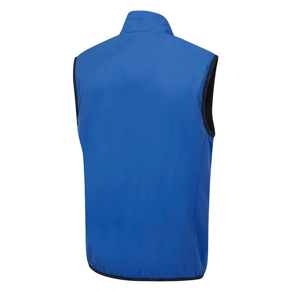 Ashbourne Men's Fleece Vest in Snorkel Blue | Ping Europe