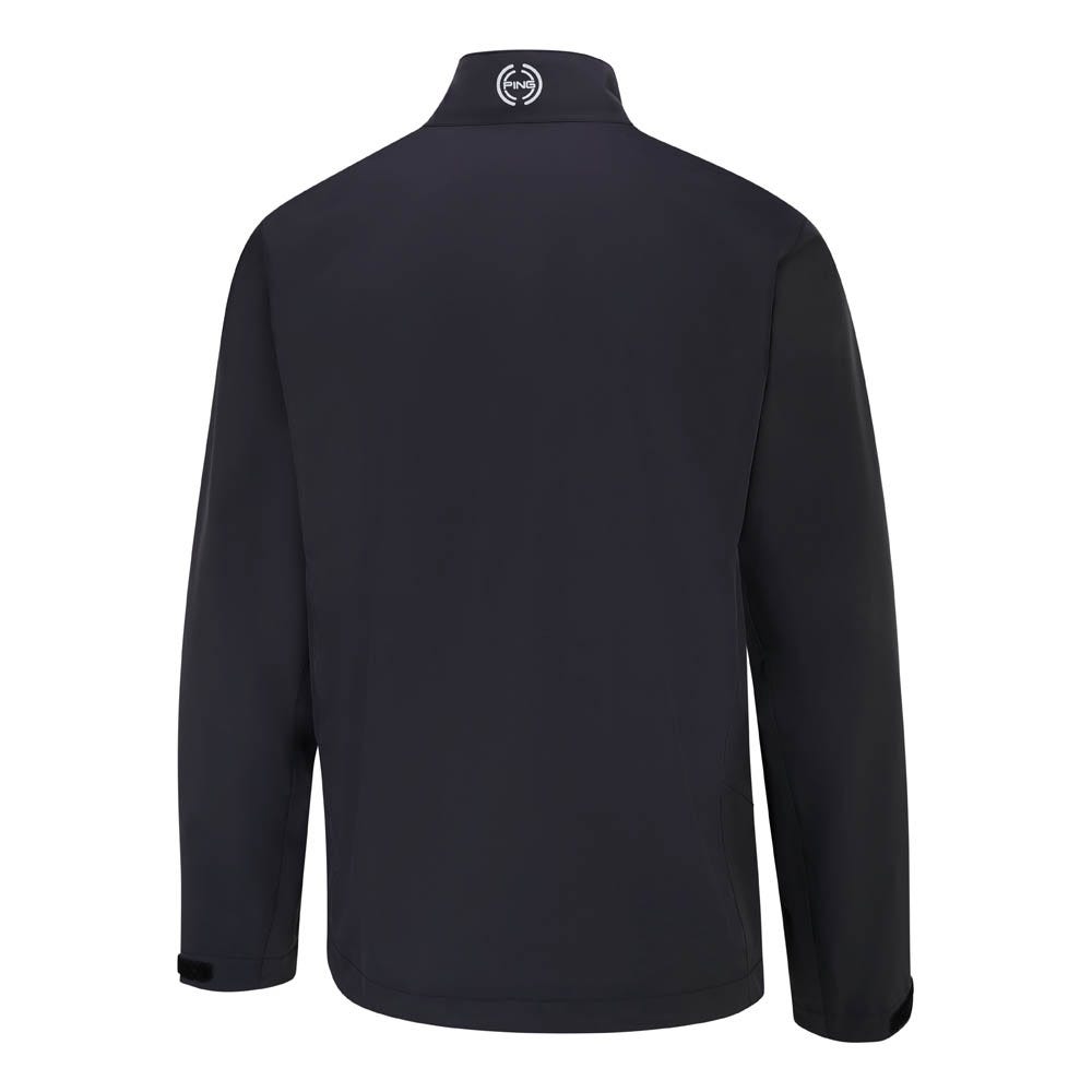 Taran 3L Jacket Men s Rainwear Top in Black Ping Europe