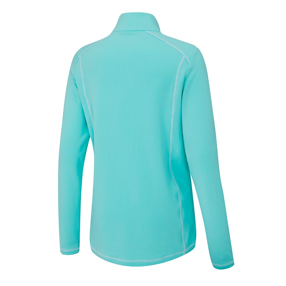 Sonya Ladies Fleece Mid-Layer in Aruba Blue | Ping EU