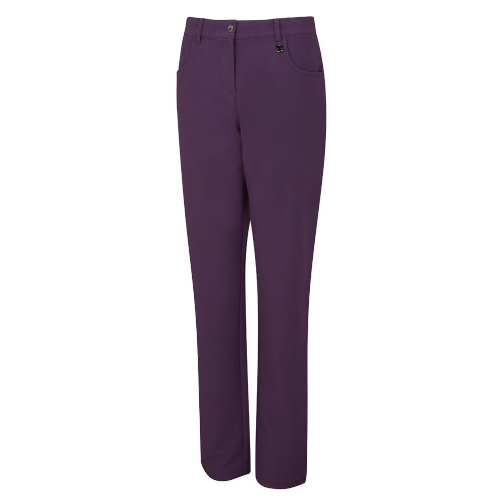 Kaitlyn Ladies Winter Trousers in Purple Plum | Ping Europe