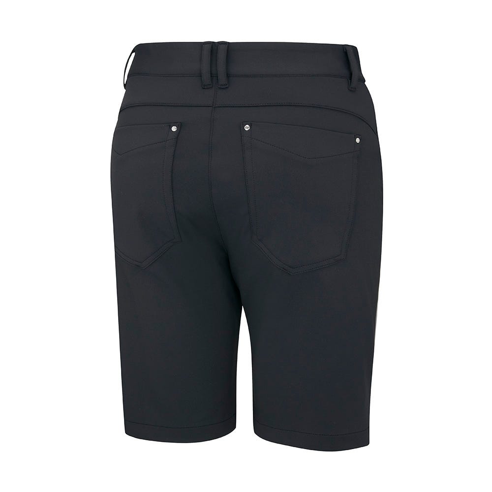 Ladies black golf shorts discount