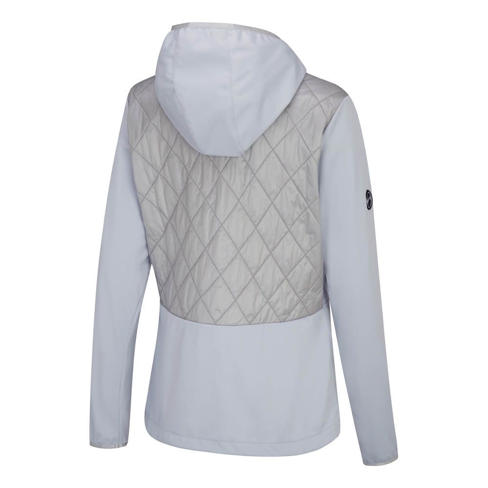Grey hooded jacket women's store