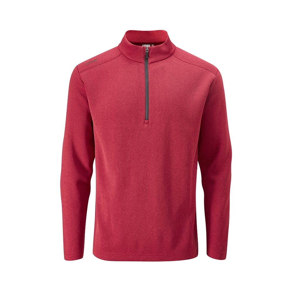 Mens red half zip fleece 2025