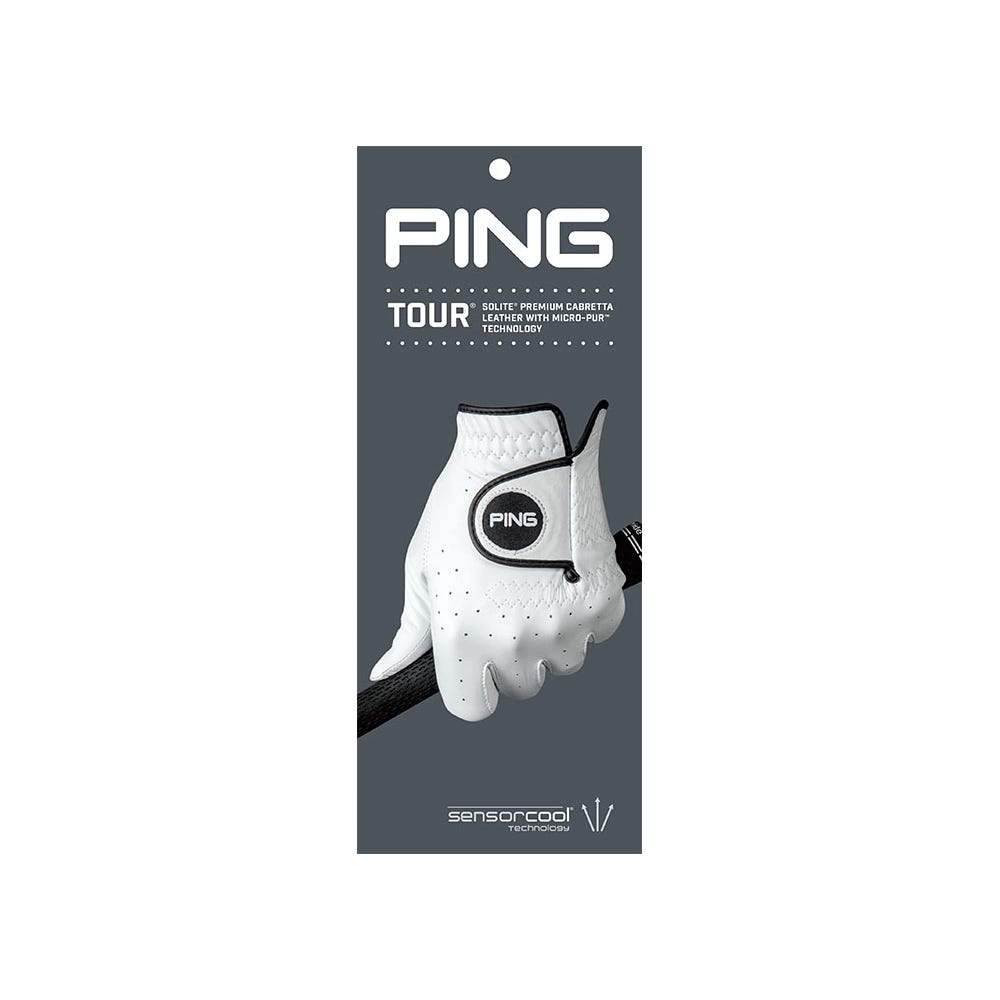 Ping Tour Glove in White Ping EU