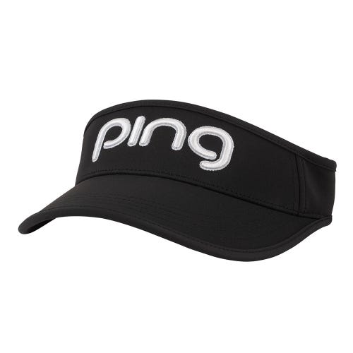 Tour Ladies Sport Visor - Black/White