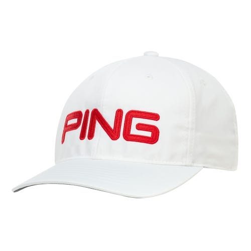 Classic Lite Golf Cap - White/Red