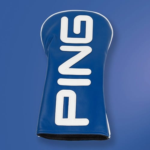 Tour XL Driver Headcover Royal White