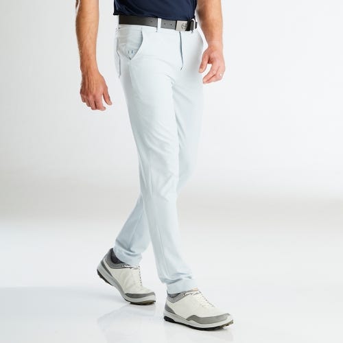 Alderley Men's Slim Fit Trousers - Pearl