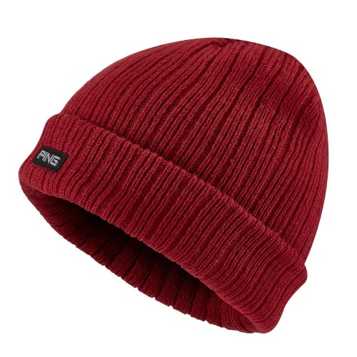 Kendal Double-Knit Hat - Red