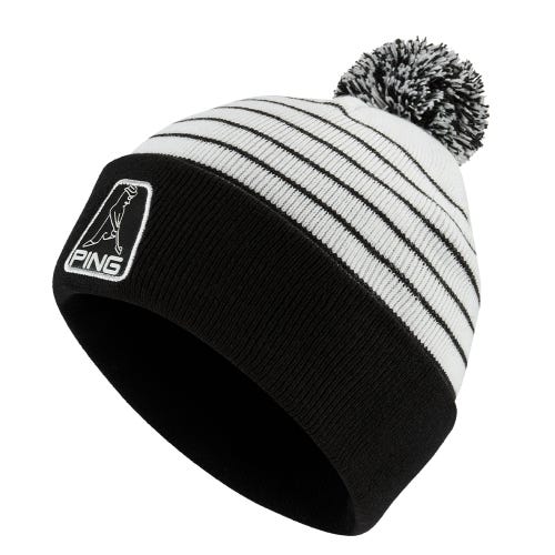 Mr. PING Bobble Hat - White/Black