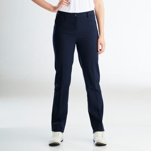 Margot Ladies Stretch Trousers - Navy