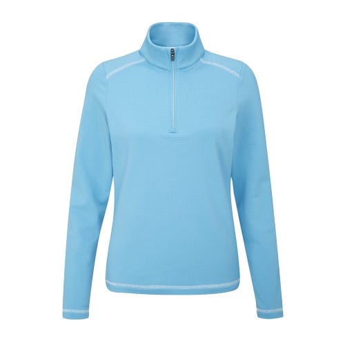 Sonya Ladies Fleece Mid-Layer - Laguna