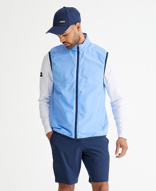 Ping mens clothing collection performance blues colour story lifestyle