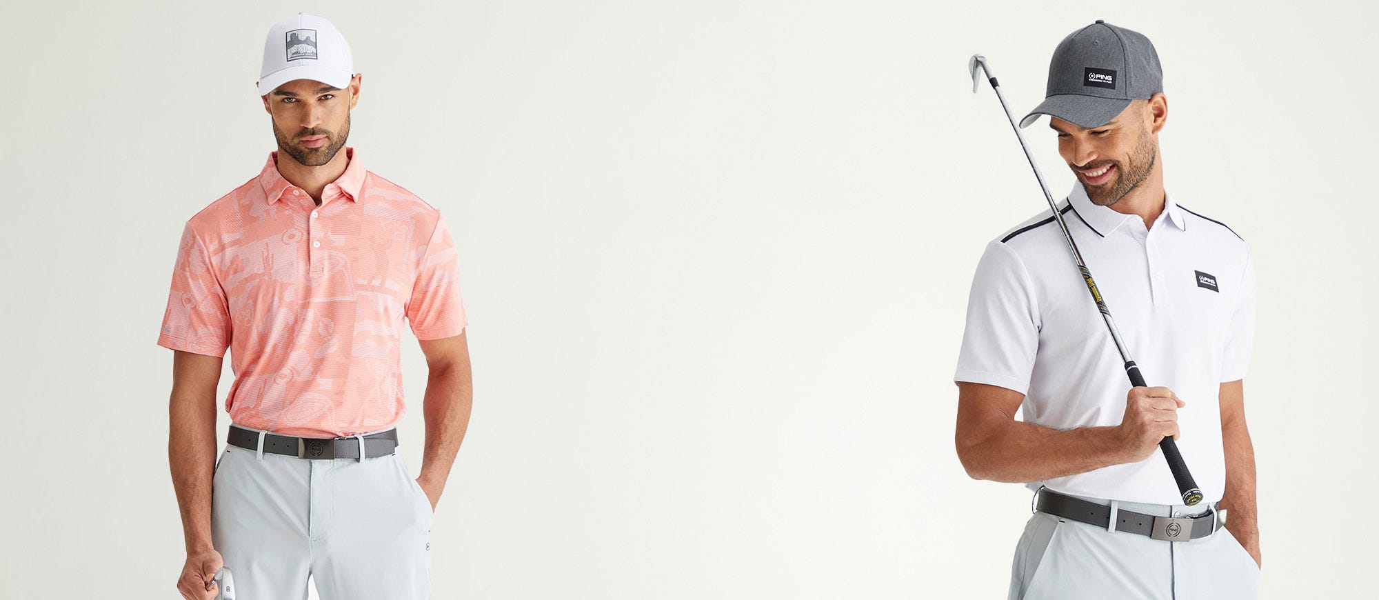 Ping mens spring summer 2025 desert islands collection golf clothing lifestyle